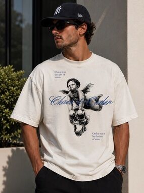 White Graphic T-Shirt